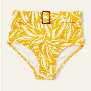 Boden Kythira Belted Bikini Bottoms Sz 12